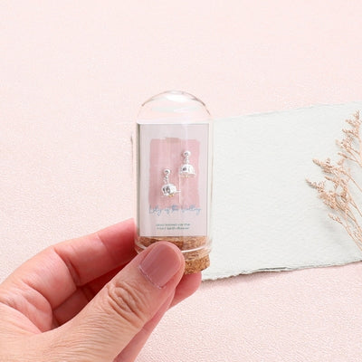 Lily of the Valley May Birth Flower Stud Earrings | Attic Creations | boogie + birdie