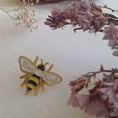 Bubilas Bee Enamel Pin (P20BUB) | Pika & Bear | boogie + birdie