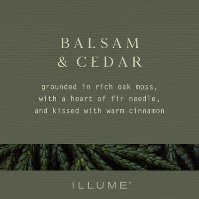 Balsam and Cedar Demi Tin Candle