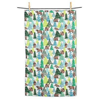 Bears & Trees Tea Towel | Kitchen | boogie + birdie