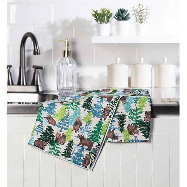Bears & Trees Tea Towel | Kitchen | boogie + birdie