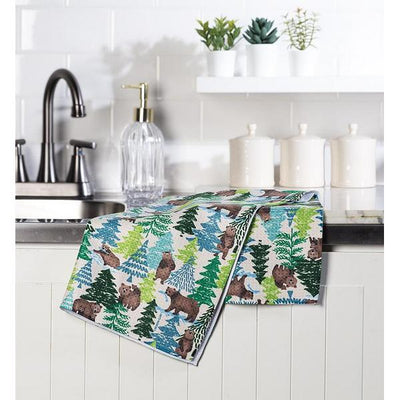 Bears & Trees Tea Towel | Kitchen | boogie + birdie