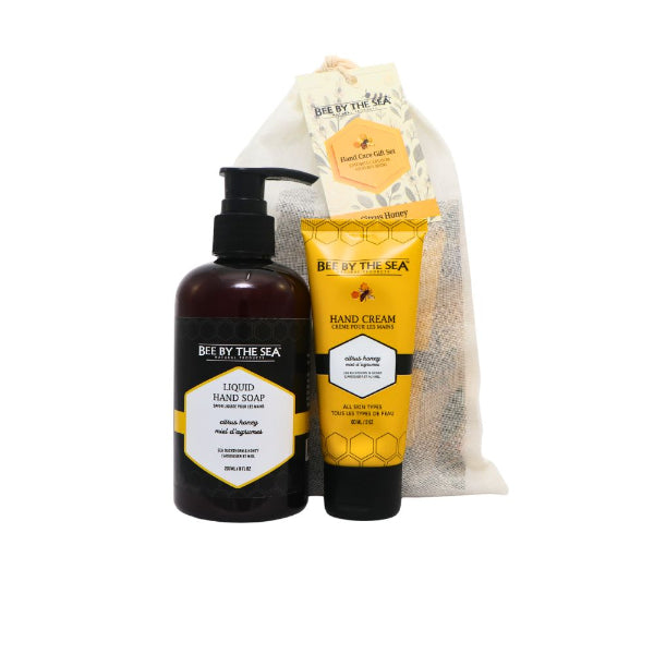 Citrus & Honey Hand Soap & Cream Gift Set | boogie + birdie | Bee by the Sea