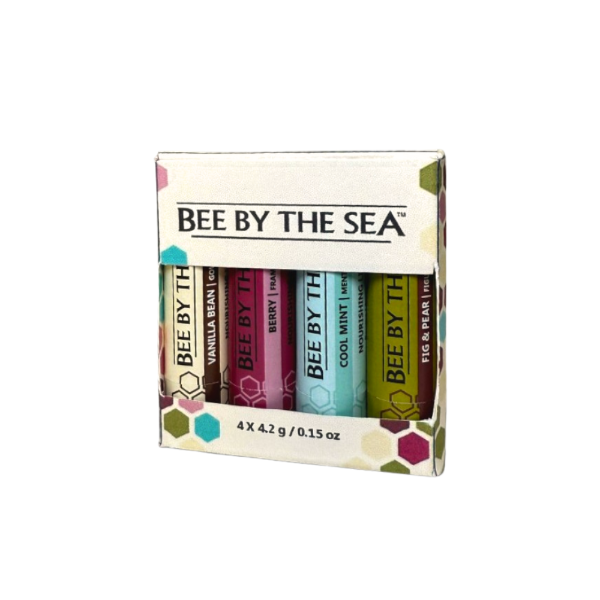 Bee By The Sea Lip Balm 4 Pack | Bee by the Sea | boogie + birdie

