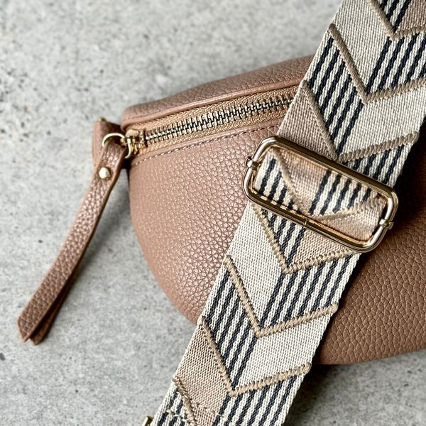 Beige Modern Crossbody Strap | Justine Brooks | boogie + birdie