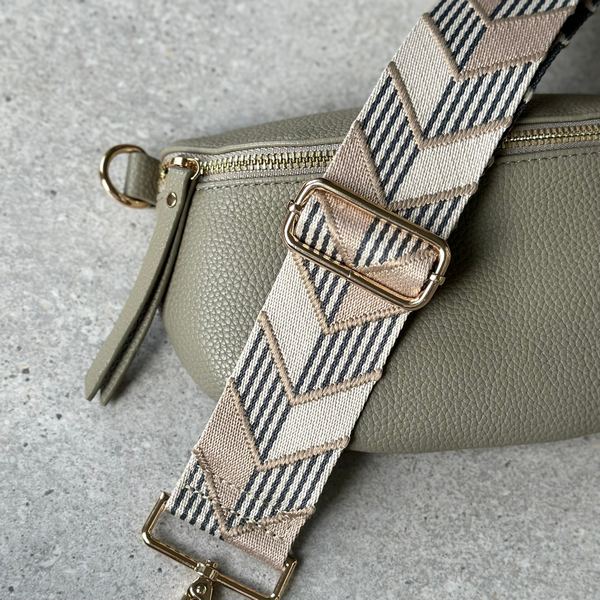 Beige Modern Crossbody Strap | Justine Brooks | boogie + birdie