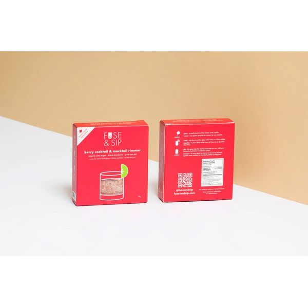 Berry Cocktail Rimmer | Fuse & Sip | boogie + birdie