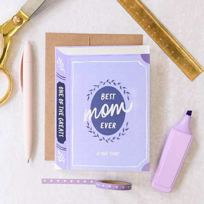 Best Mom Ever: A True Story Mother's Day Card | Simple Whimsy | boogie + birdie