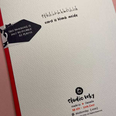 Sloth Sings Birthday Card (HB030) | studio vcky | boogie + birdie