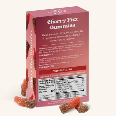 Cherry Fizz Gourmet Gummies (VGB009) | Vesper Bites | boogie + birdie