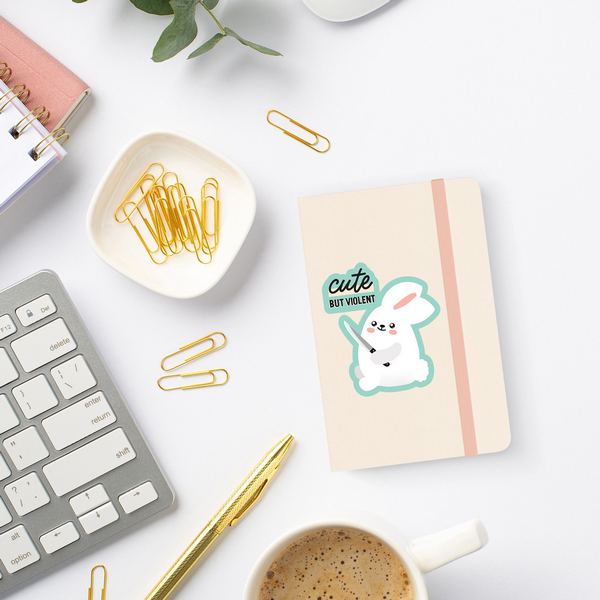 Cute But Violent Vinyl Sticker | I'll Know It When I See It | boogie + birdie