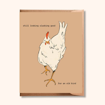 Chicken Pun Birthday Card | Brush + Bird Paper Co. | boogie + birdie