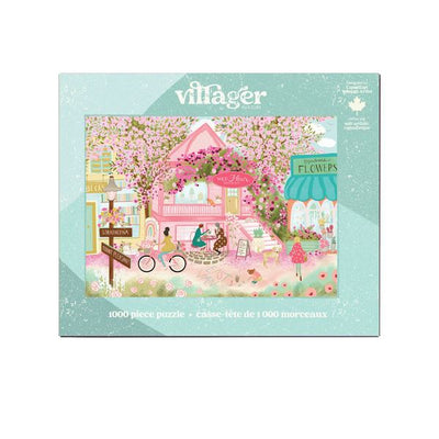 City in Bloom 1000 Piece Puzzle | Villager Puzzles | boogie + birdie