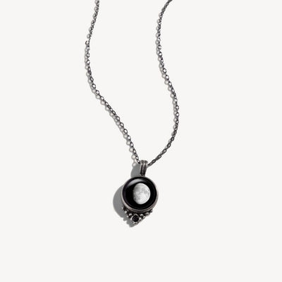 Moonglow Pewter Classic Necklace | Necklaces | boogie + birdie