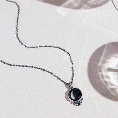 Moonglow Pewter Classic Necklace | Necklaces | boogie + birdie