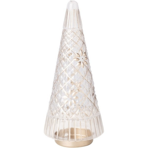 Large Clear Glass Tree Tabletop Decor | Holiday | boogie + birdie

