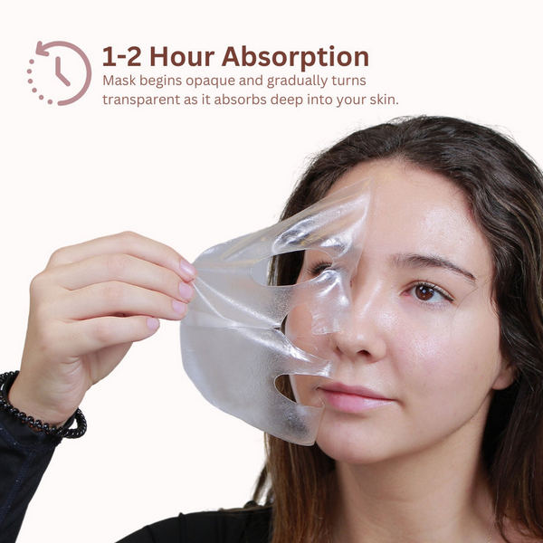Collagen Melting Hydrogel Mask | Maskeraide | boogie + birdie