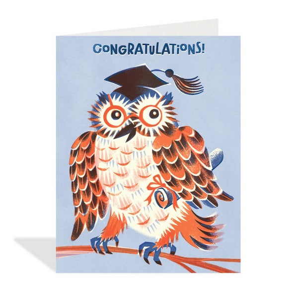 Congrats Owl Graduation Card | Greeting Cards | boogie + birdie