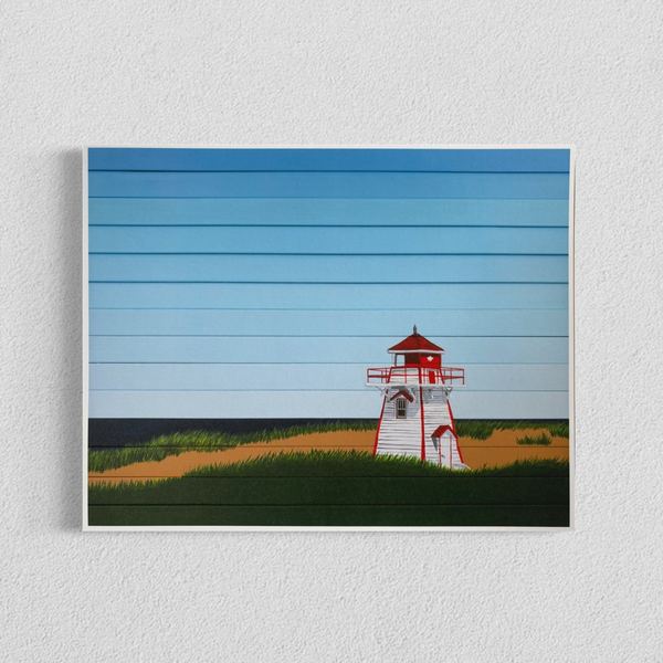 Covehead Lighthouse Print | Salt Sky Studio | boogie + birdie