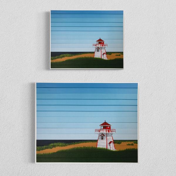 Covehead Lighthouse Print | Salt Sky Studio | boogie + birdie