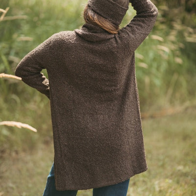Brunette Cozy Cardigan (CKOR23) | Pokoloko | boogie + birdie