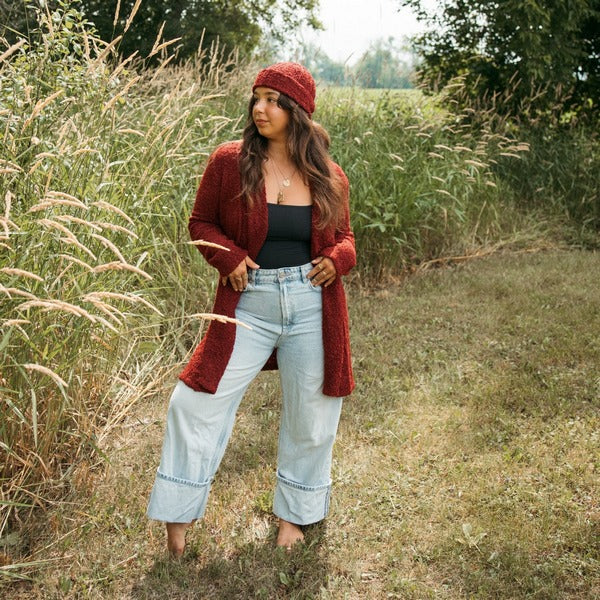 Currant Cozy Cardigan (CKOR22) | Pokoloko | boogie + birdie