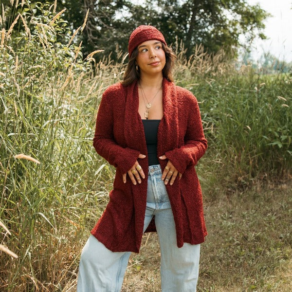 Currant Cozy Cardigan (CKOR22) | Pokoloko | boogie + birdie