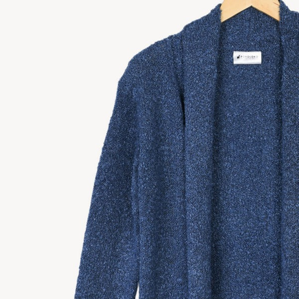 Denim Cozy Cardigan  | Pokoloko | boogie + birdie