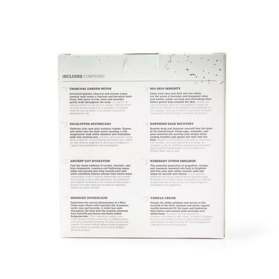 Crush Bath Soak Discovery Set | 8 Sachets | Bathorium | boogie + birdie