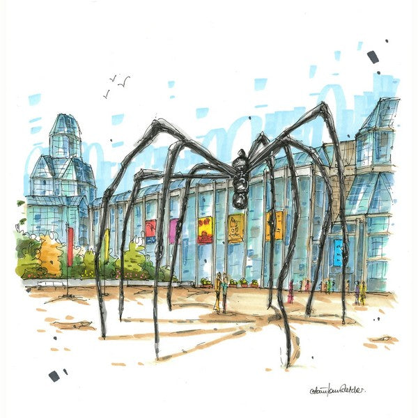 National Gallery of Canada Maman Spider Magnet | Downtown Sketcher | boogie + birdie