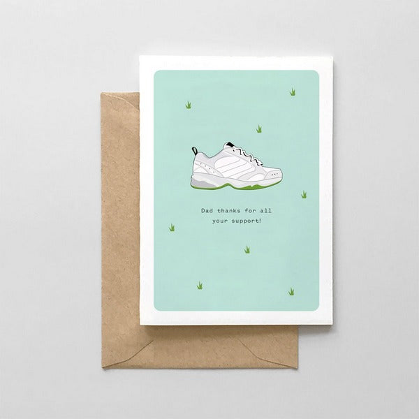 Thanks For All Your Support Dad Father's Day Card | Cards | boogie + birdie