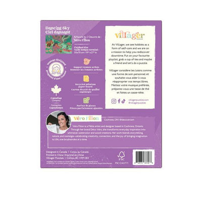 Dancing Sky 1000 Piece Puzzle | Villager Puzzles | boogie + birdie