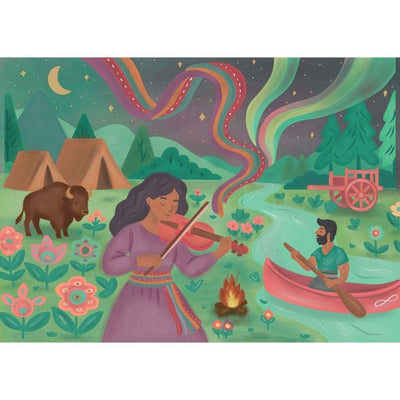 Dancing Sky 1000 Piece Puzzle | Villager Puzzles | boogie + birdie