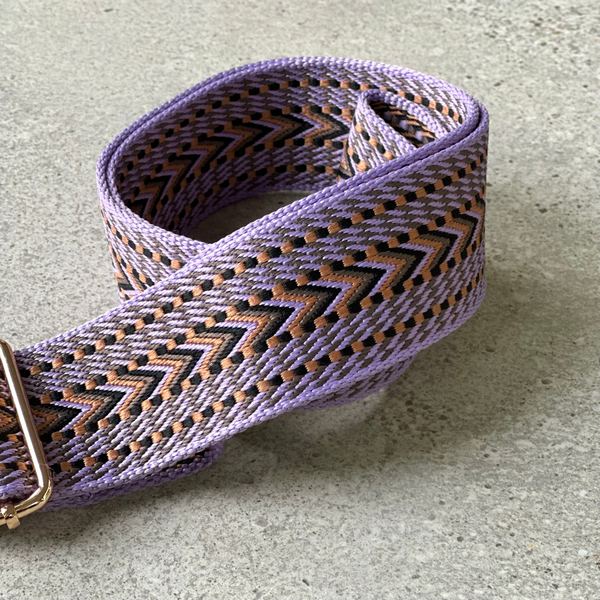 Deep Purple Crossbody Strap | Justine Brooks | boogie + birdie