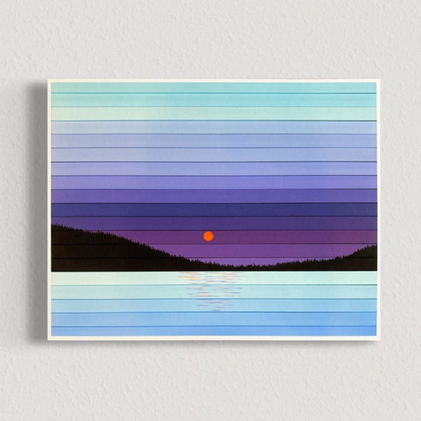 Dusk to Dawn Print | Salt Sky Studio | boogie + birdie