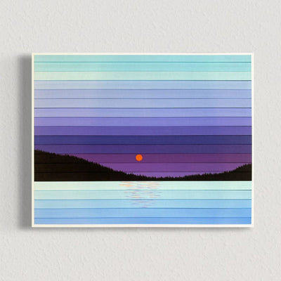 Dusk to Dawn Print | Salt Sky Studio | boogie + birdie