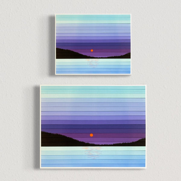 Dusk to Dawn Print | Salt Sky Studio | boogie + birdie