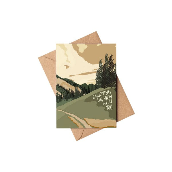 Enjoying the View With You Card | ritual & fern | boogie + birdie