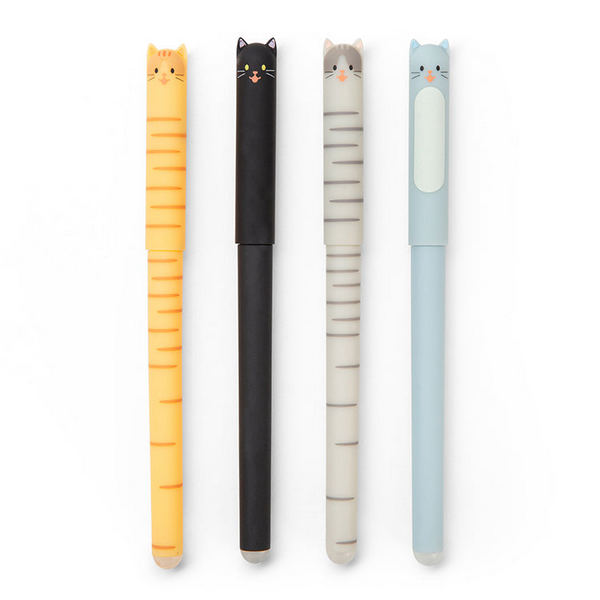 Assorted Erasable Cat Pens | Kikkerland | boogie + birdie