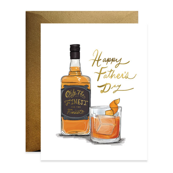 Finest Father's Day Card | Good Juju Ink | boogie + birdie