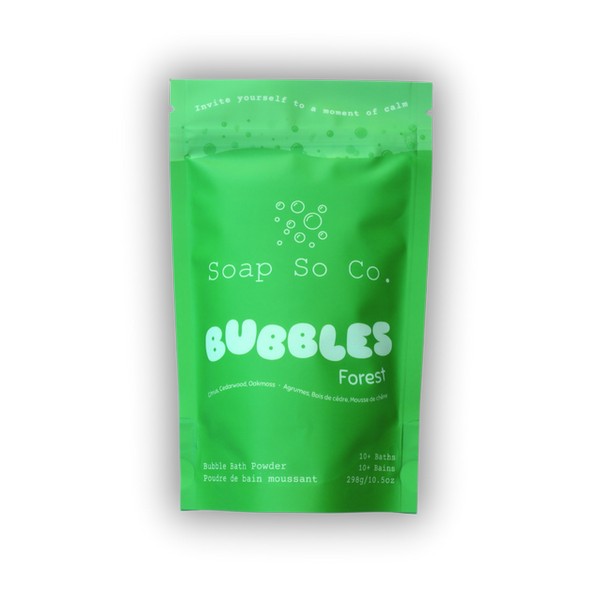 Forest Bubble Bath Powder | Soap So Co. | boogie + birdie