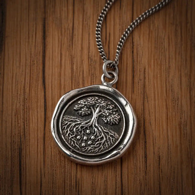 Silver Family Roots Talisman Necklace | Pyrrah | boogie + birdie