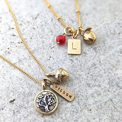 Bronze & Silver Family Tree Charm (kp-f-sb) | Marmalade | boogie + birdie