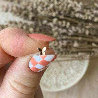 Gold Felicity Butterfly Stud Earrings (FEL-STU-20) | Agaveh Girl | boogie + birdie