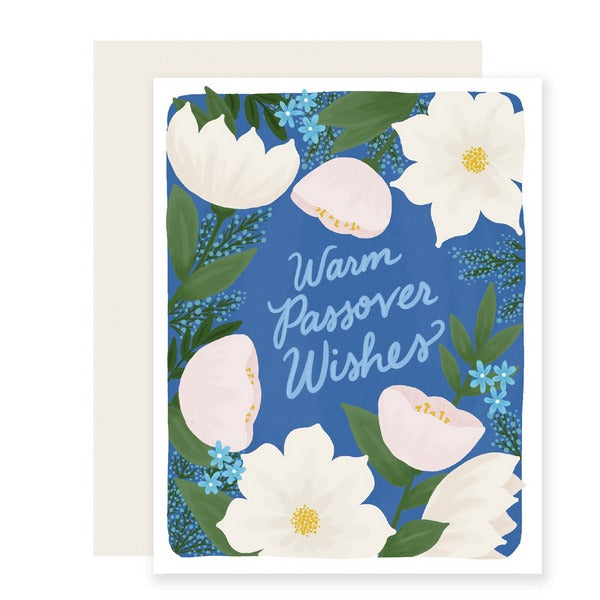 Floral Passover Card | Slightly Stationery | boogie + birdie
