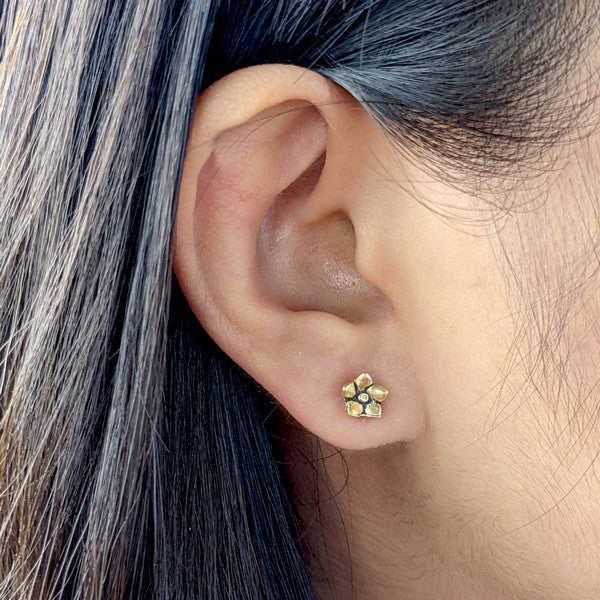 Bronze Forget Me Not Studs (ke-ss-b) | Marmalade Designs | boogie + birdie