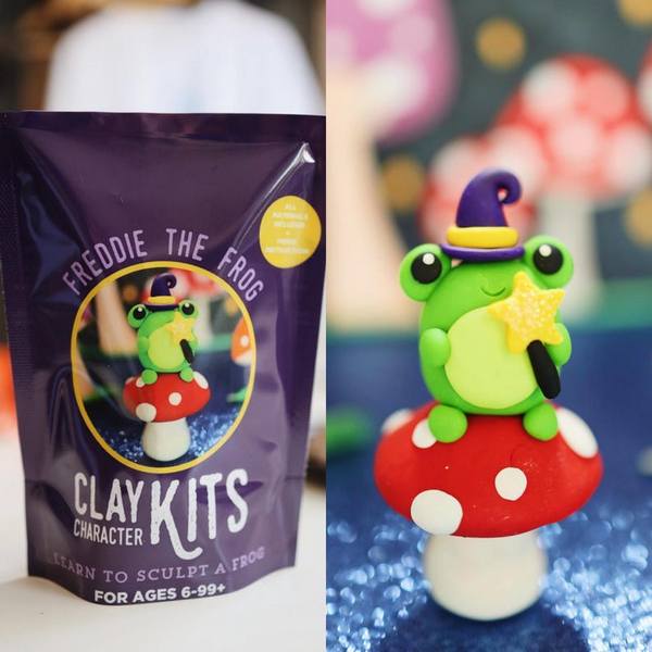 DIY Frog Polymer Clay Kit | The Make Studio | boogie + birdie