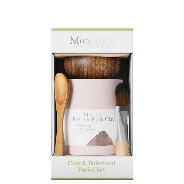 French Pink Clay Face Mask Spa Kit | Mudology | boogie + birdie