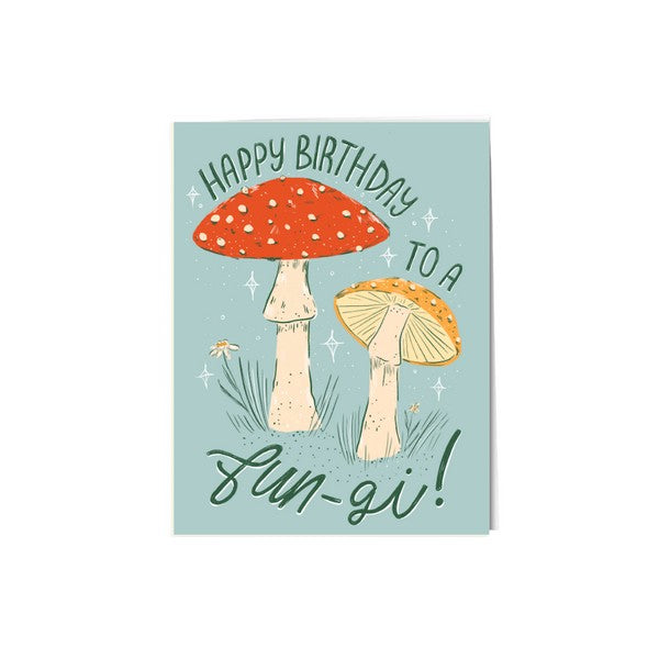Fun-gi Birthday Card (PRO030)  | Paper Protege | boogie + birdie
