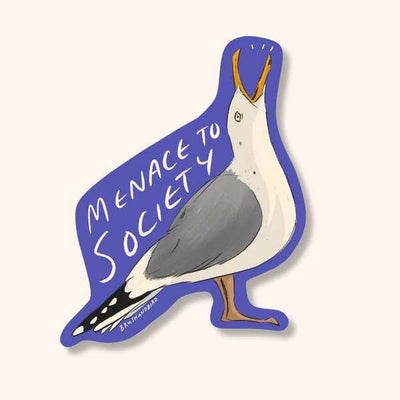 Seagull Sticker | Brush + Bird Paper Co. | boogie + birdie